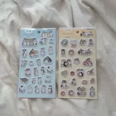 mofusand ぷくっとシール3✨2種セット