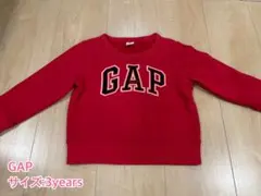 GAP トレーナー 3歳用 レッド