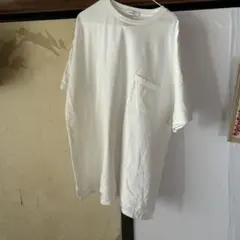 INHERIT ポケット付き Tシャツ ホワイト