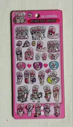 シール型アクリルキーホルダー