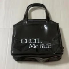 CECIL McBEE ブラック トートバッグ