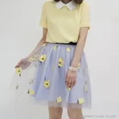 31 sons de mode 刺繍　スカート
