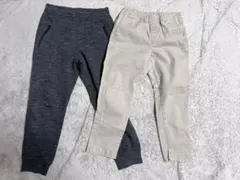 UNIQLO スウェットパンツとチノパンセット　130センチ