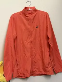 asics MOTIONPROTECT ウィンドブレーカー オレンジ