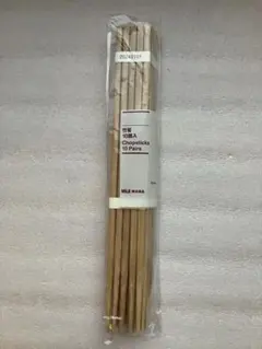 無印良品　竹箸　10膳　23cmのサムネイル