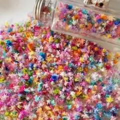 ハーバリウムボールペン♡スターフラワーヘッド♡ユニコーンアソート 60輪以上！！
