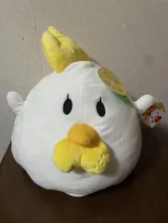 からあげクン　レモン　BIGぬいぐるみ　ローソン　新品　もっちりクッション