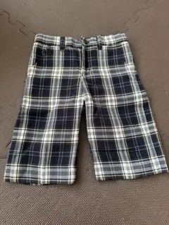 COMME CA ISM 半ズボン 110A チェック柄