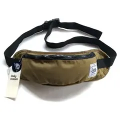 デイリーラシット　ミニボディバッグ　ウエストポーチ　カーキ　新品未使用