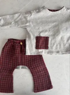 上下セット＋くま耳帽子3点セット