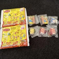 リプトン Lipton ミニチュアチャーム6点セット