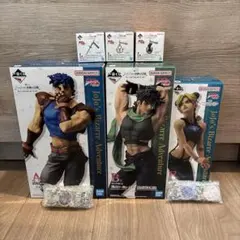 一番くじ ジョジョの奇妙な冒険 A賞B賞F賞 ロゴ ミニチュアチャーム ポスター