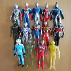 【ウルトラマンコスモス】ソフビ14体セット
