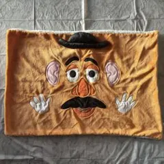 Mr. Potato Head 刺繍 膝掛け ブランケット