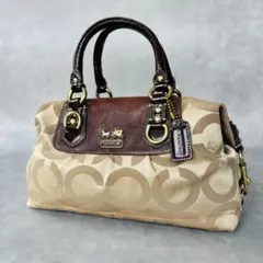 COACH Madison Op Art Sabrina Satchel bag