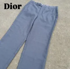 Christian Dior ストレートスラックス W33 モヘア60%のサムネイル