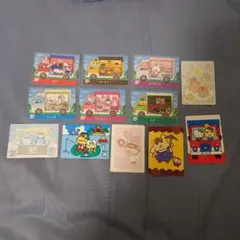 どうぶつの森　amiiboカード　サンリオコラボ　全6種セット　全6種シール付