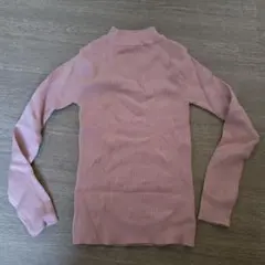 GRL リブニット ハイネック 長袖 トップス ピンク M