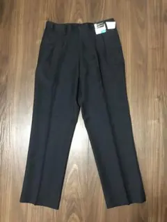 新品　メンズスラックス 黒　ビジネス　シンプル　Mサイズ