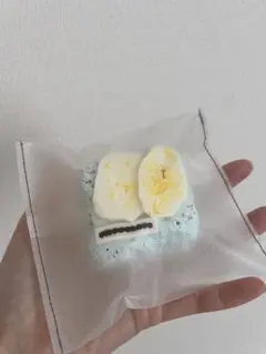 チョコミントバナナ　スクイーズ 海外スクイーズ 捏捏 キラキラ袋