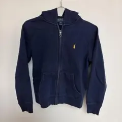 00s Ralph Lauren 短丈 ジップパーカー ナス紺 Y2k - メルカリ