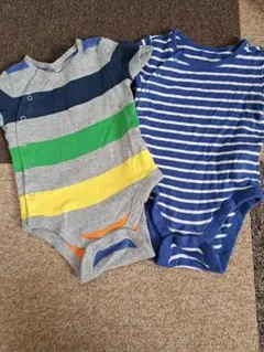 ロンパース2点セット ストライプ柄　babyGAP