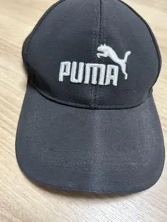 PUMA キャップ ブラック 刺繍ロゴ　サイズYOUTHのサムネイル