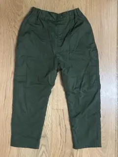 UNIQLO暖パン 120サイズ オリーブグリーン