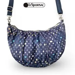 LeSportsac レスポートサック ショルダーバッグ 星柄 ネイビー