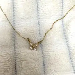 ネックレス 蝶 バタフライ サージカルステンレス