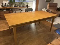 廃盤品】無印良品 無垢材ダイニングテーブル・オーク材140cm - メルカリ