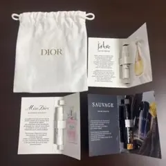 Dior 香水サンプル 3点 ミスディオール ジャドール ソヴァージュ