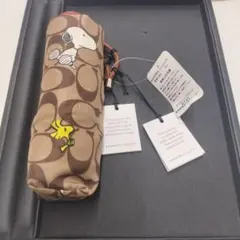COACH スヌーピー柄 折りたたみ傘 コーチ