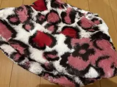 東京ディズニーリゾート ファンキャップ ヒョウ柄 ピンク
