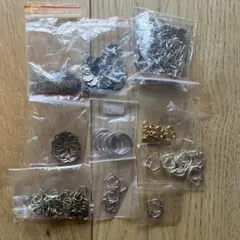 アクセサリーパーツ　10点セット　ピアス
