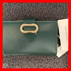 CHARLES & KEITH 二つ折り財布 モスグリーン