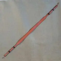 【ほぼ未使用】本革製 ショルダーストラップ 110cm～130cm調節できます