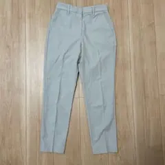 PLST リネンブレンドスティックパンツ ベージュ　XXS