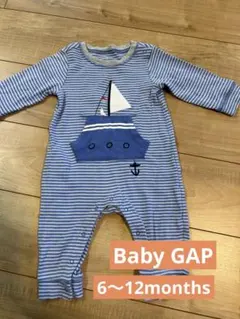 Baby GAP ストライプ ボートロンパース 6-12ヶ月