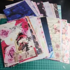 大特価❕色々なデザインペーパーの平袋５０枚セット