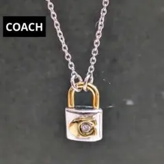 COACH セーフティピン ネックレス パール チャーム - メルカリ
