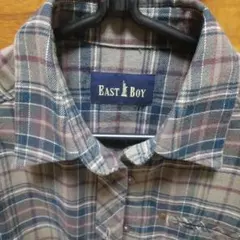 長袖シャツ チェック柄