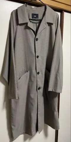 HARE ステンカラーコート グレー MEDIUM