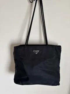 PRADA ＊トートバッグ＊ヴィンテージ 三角ロゴ ブラック