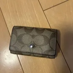 Coach ブラウン キーケース