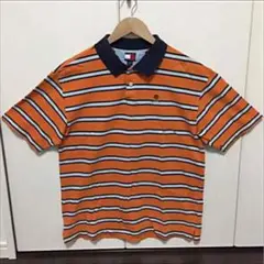 激レア 90s VINTAGE TOMMY HILFIGER ビックタグ ポロ