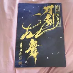 新作歌舞伎 刀剣乱舞 月刀剣縁桐 パンフレット