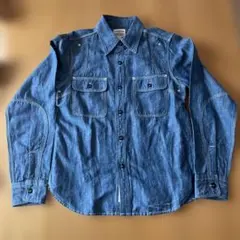 PHERROW'S フェローズ シャンブレーワークシャツ S 未着用品