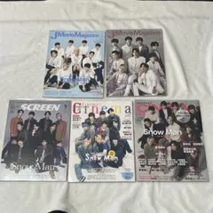 snowman 雑誌　セット