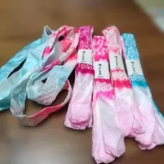 昭和の御こしひも　絹100％ 未使用　5本